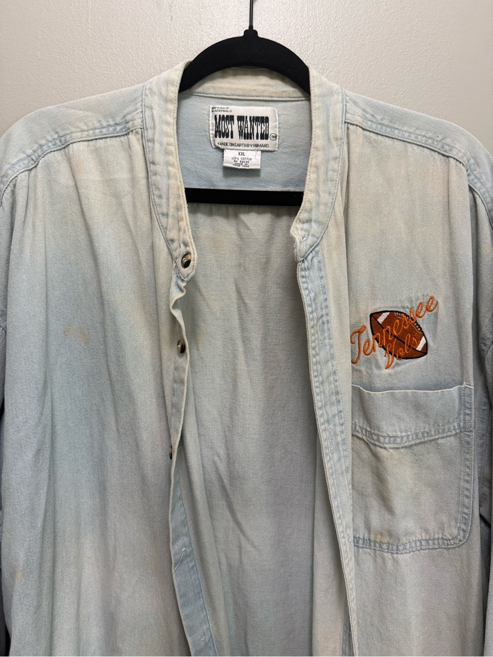 Wanted Jean Button-Up Vols Shirt